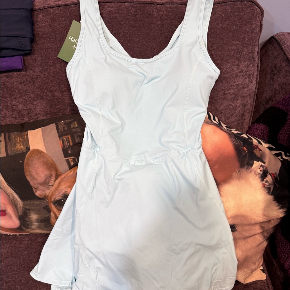HALARA Light Blue Mini Dress NWT